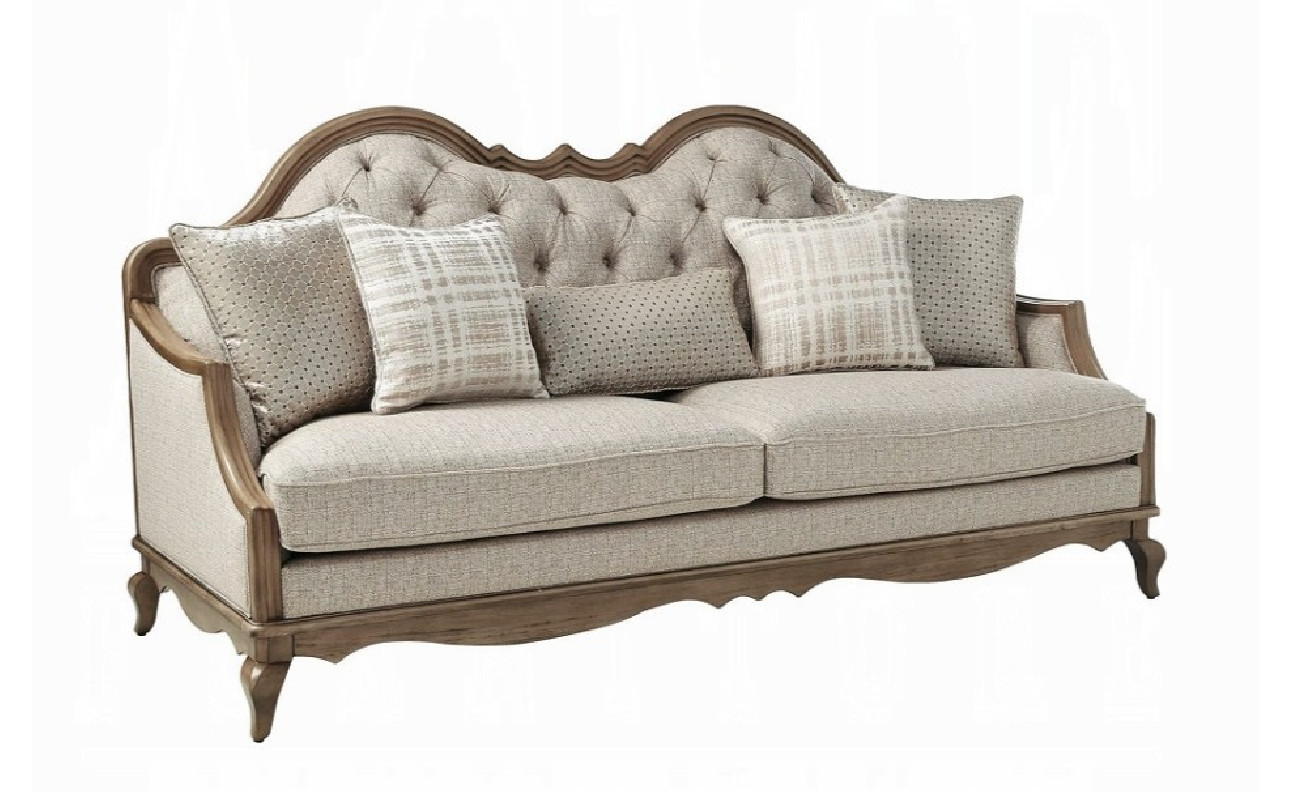 56050 Sofa W/5 Pillows Chelmsford Collection By Acme Furniture