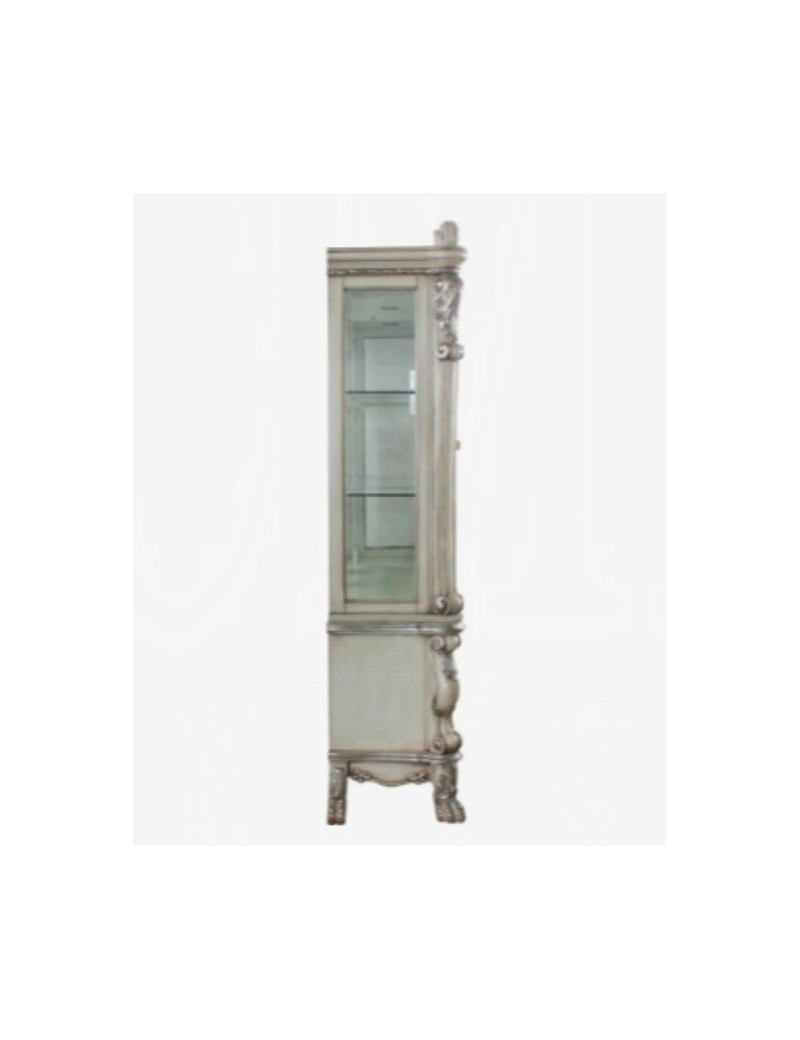 68177 Hutch & Buffet Dresden Vintage Bone White Collection by Acme Furniture