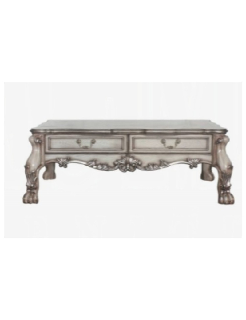 88175 Occasional Tables Vintage Bone White Finish Dresden Collection By Acme Furniture