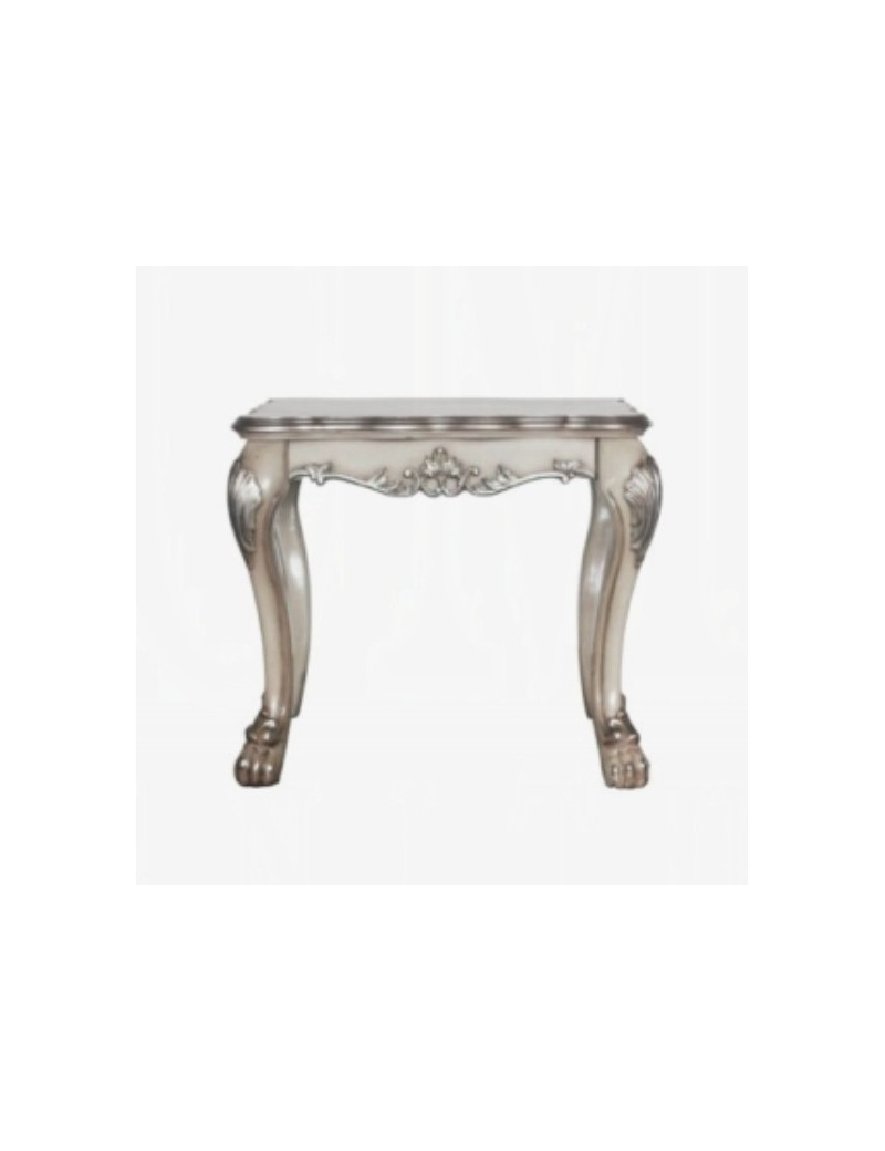 88175 Occasional Tables Vintage Bone White Finish Dresden Collection By Acme Furniture