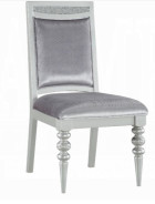 61800 Dining Room Platinum Finish Maverick Collection by Acme Furniture