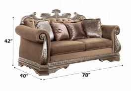 56931 Loveseat W/4 Pillows Northville Collection By Acme Furniture