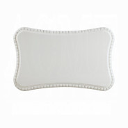 LV00800 Antique White Finish Coffee Table Vanaheim Collection By Acme Furniture