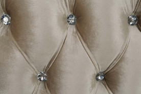 LV01206 Loveseat W/5 Pillows  Velvet, Fabric & Antique Gold Finish Sorina Collection By Acme Furniture
