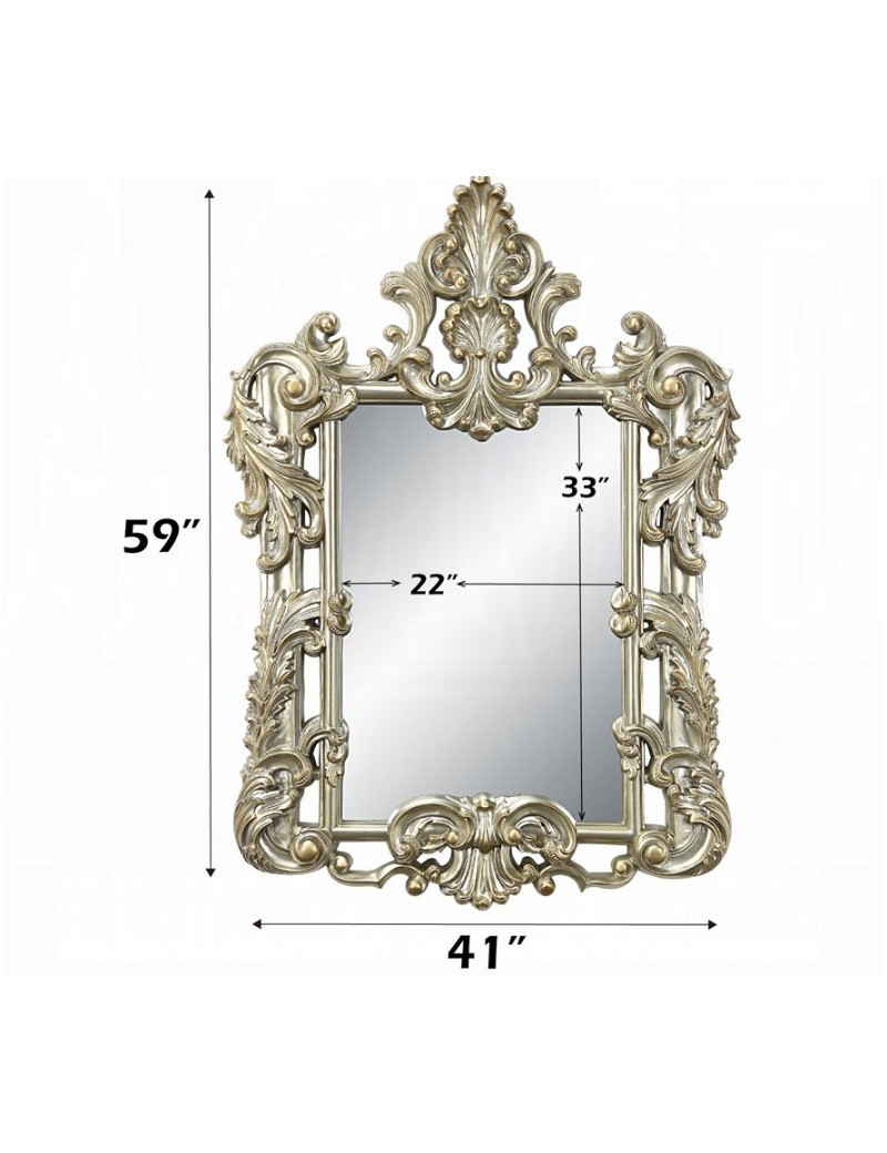 LV01216 Console Table Antique Gold Finish Sorina Collection by Acme Furniture