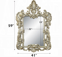LV01216 Console Table Antique Gold Finish Sorina Collection by Acme Furniture