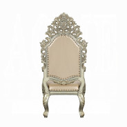 DN 01208 Lavish Classic PU & Antique Gold Finish Dining Set Sorina Collection By Acme Furniture