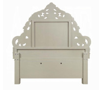 BD 01241Lavish Classic EK PU & Antique Gold Finish Sorina Collection By Acme Furniture