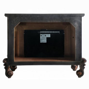 AC01315 Cherry Oak Finish Fireplace Versailles Collection By Acme Furniture