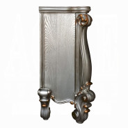 AC01314 Antique Platinum Finish Fireplace Versailles Collection By Acme Furniture