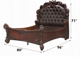 22000Q Acme  Vendome  Collection Bedroom Set Cherry Finish
