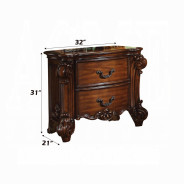 22000Q Acme  Vendome  Collection Bedroom Set Cherry Finish
