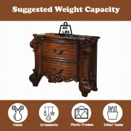 22000Q Acme  Vendome  Collection Bedroom Set Cherry Finish