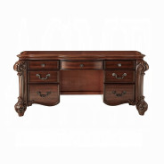 22009 Cherry finish Vanity & Mirror Vendome Collection By Acme Furniture