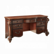 22009 Cherry finish Vanity & Mirror Vendome Collection By Acme Furniture