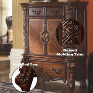 22000Q Acme  Vendome  Collection Bedroom Set Cherry Finish