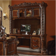 92125 Cherry Finish Home Office Set Acme Vendome Collection