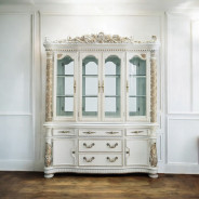 DN01350 Vendome Antique Pearl Collection China & Hutch By Acme Furniture