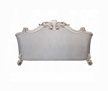 LV01329 Vendome II 2 Piece Sofa & Loveseat in Two Tone Ivory Fabric & Antique Pearl Finish by Acme Furniture