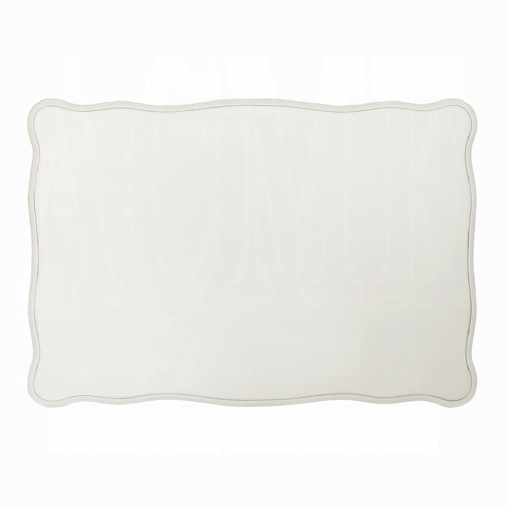 LV01327 Antique Pearl Finish Coffee Table Vendome Collection By Acme Furniture