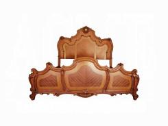 BD01353 EKing Size Bed Set Honey Oak Finish Picardy Collection by Acme Furniture