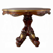 78220 Counter Dining Set Cherry Oak Finish Picardy Collection by Acme Furniture