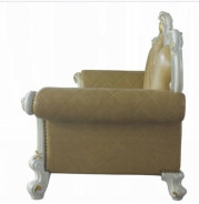 58210 Acme Butterscotch Pearl Finish Living Room Picardy Collection by Acme Furniture