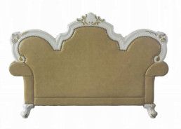 58210 Acme Butterscotch Pearl Finish Living Room Picardy Collection by Acme Furniture
