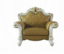 58210 Acme Butterscotch Pearl Finish Living Room Picardy Collection by Acme Furniture