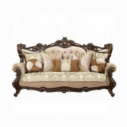 51050 Fabric / Walnut Finish Living Room Shalisa Collection by Acme Furniture