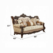 51050 Fabric / Walnut Finish Living Room Shalisa Collection by Acme Furniture