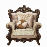 51050 Fabric / Walnut Finish Living Room Shalisa Collection by Acme Furniture