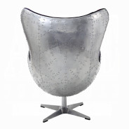 59835 Urban Industrial Chic British Flag Accent Chair W/Swivel Brancaster by Acme Furniture