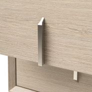 Large Nightstand Sand Finish Lotus bay Collection By Michael Amini 9030042-138