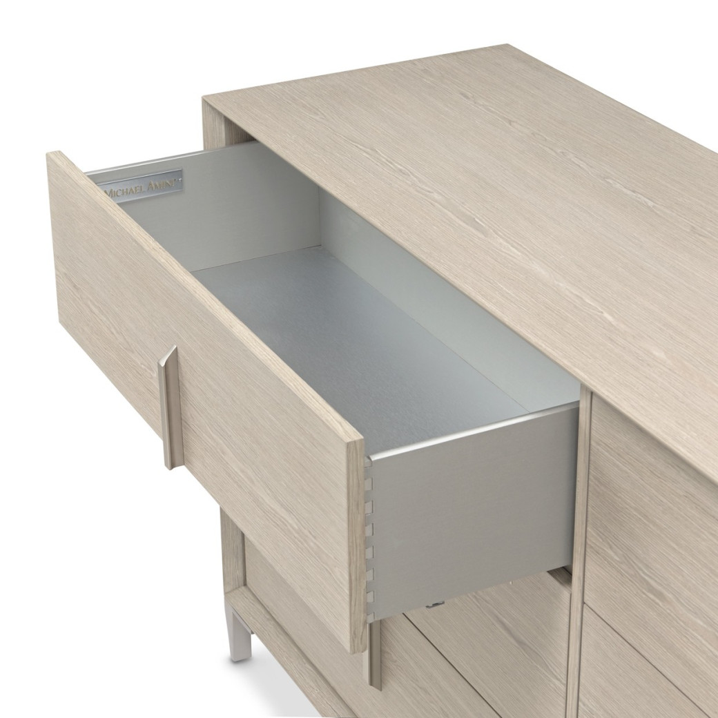 Small Dresser Sand Finish Lotus bay Collection By Michael Amini 9030050SA-138