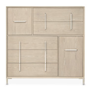 5-Drawer Chest Sand Finish Lotus bay Collection By Michael Amini 9030070SA-138