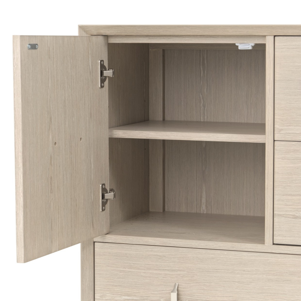 5-Drawer Chest Sand Finish Lotus bay Collection By Michael Amini 9030070SA-138
