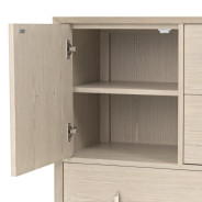 5-Drawer Chest Sand Finish Lotus bay Collection By Michael Amini 9030070SA-138