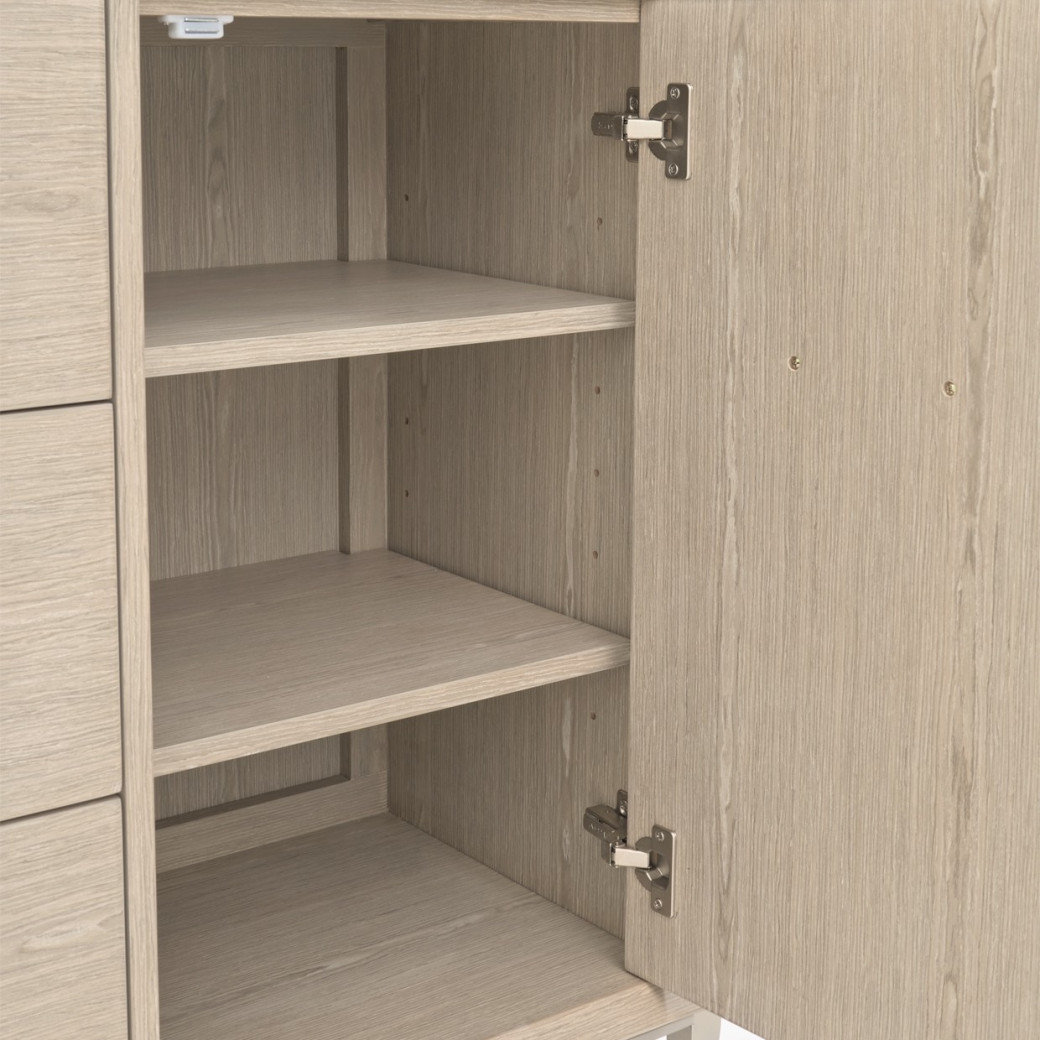 5-Drawer Chest Sand Finish Lotus bay Collection By Michael Amini 9030070SA-138