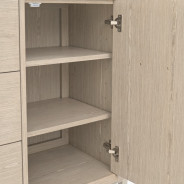 5-Drawer Chest Sand Finish Lotus bay Collection By Michael Amini 9030070SA-138