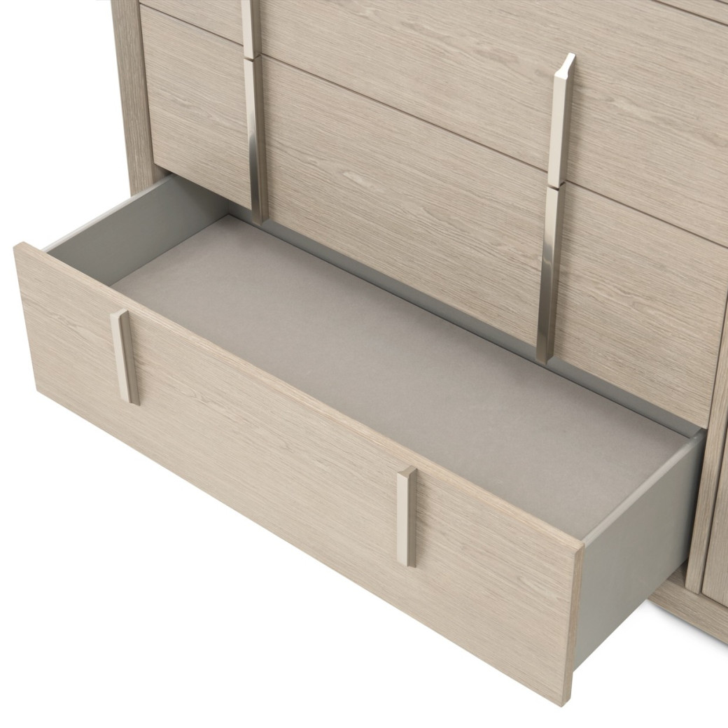 5-Drawer Chest Sand Finish Lotus bay Collection By Michael Amini 9030070SA-138