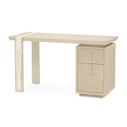 Vanity Desk  Sand Finish Lotus bay Collection By Michael Amini 9030277-138