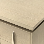 Vanity Desk  Sand Finish Lotus bay Collection By Michael Amini 9030277-138