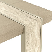 Vanity Desk  Sand Finish Lotus bay Collection By Michael Amini 9030277-138