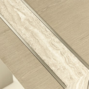 Vanity Desk  Sand Finish Lotus bay Collection By Michael Amini 9030277-138