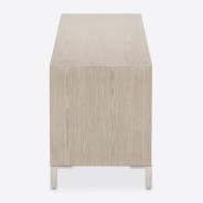 TV Console Sand Finish Lotus Bay Collection By Michael Amini 9030081-138