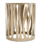 5 PC 54" Round Dining Table La Rachelle Collection By Michael Amini.9034001RND-136