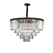 LT-CH1034-21CLR Allure 21 Light Round LED Chandelier by Michael Amini