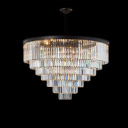T-CH1035-28CLR Allure 28-Light Round LED Chandelier by Michael Amini