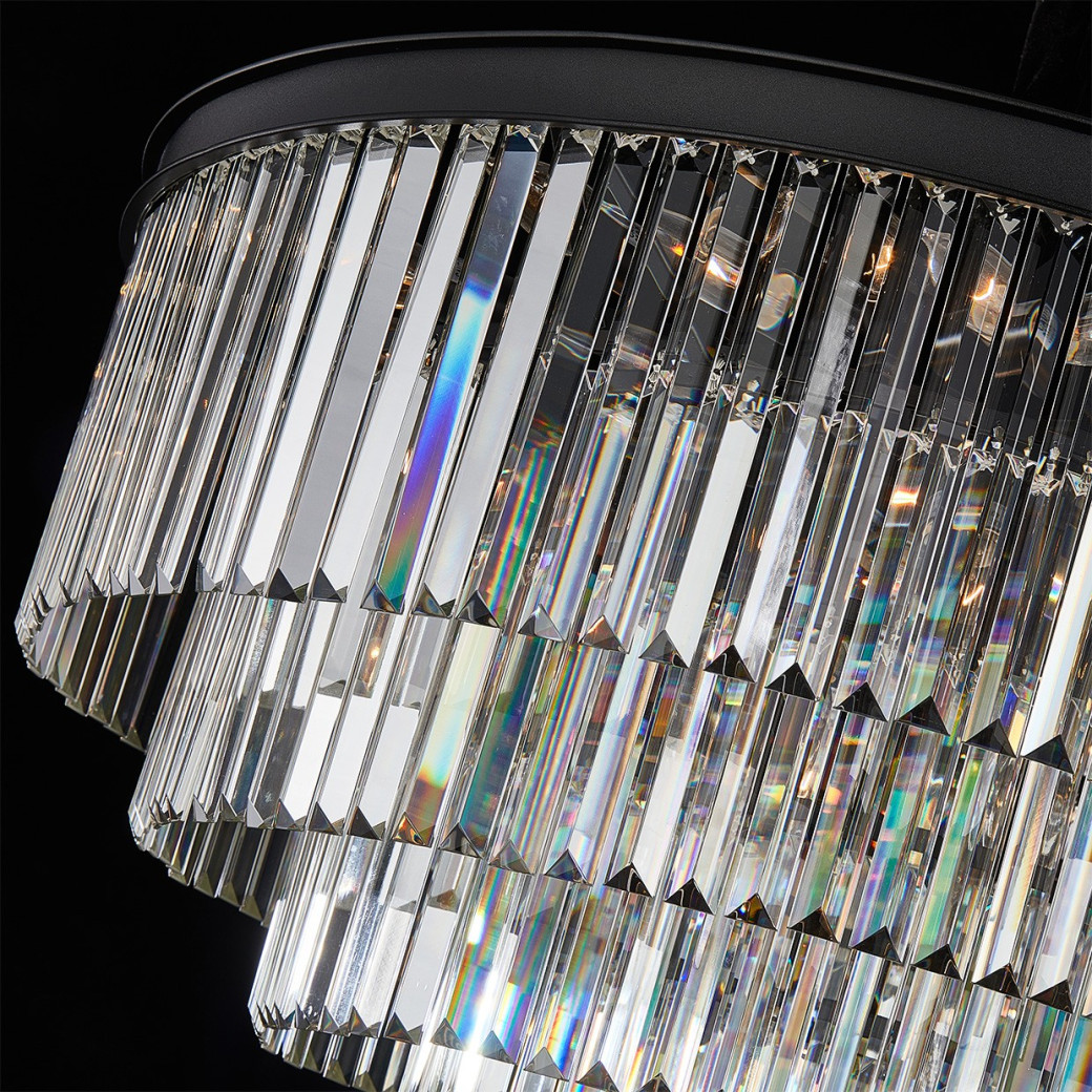 T-CH1035-28CLR Allure 28-Light Round LED Chandelier by Michael Amini